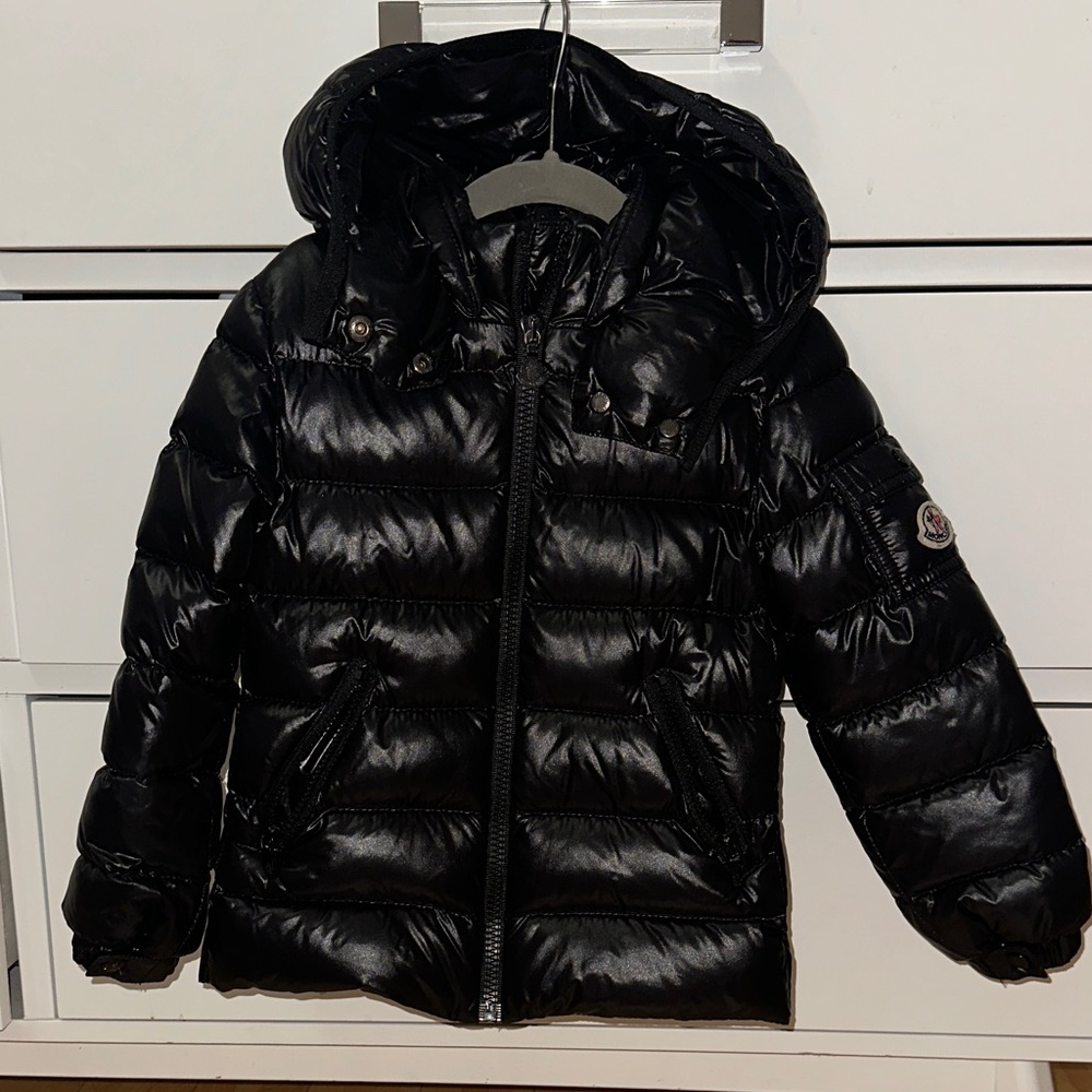 Moncler Black Kids Puffer Jacket